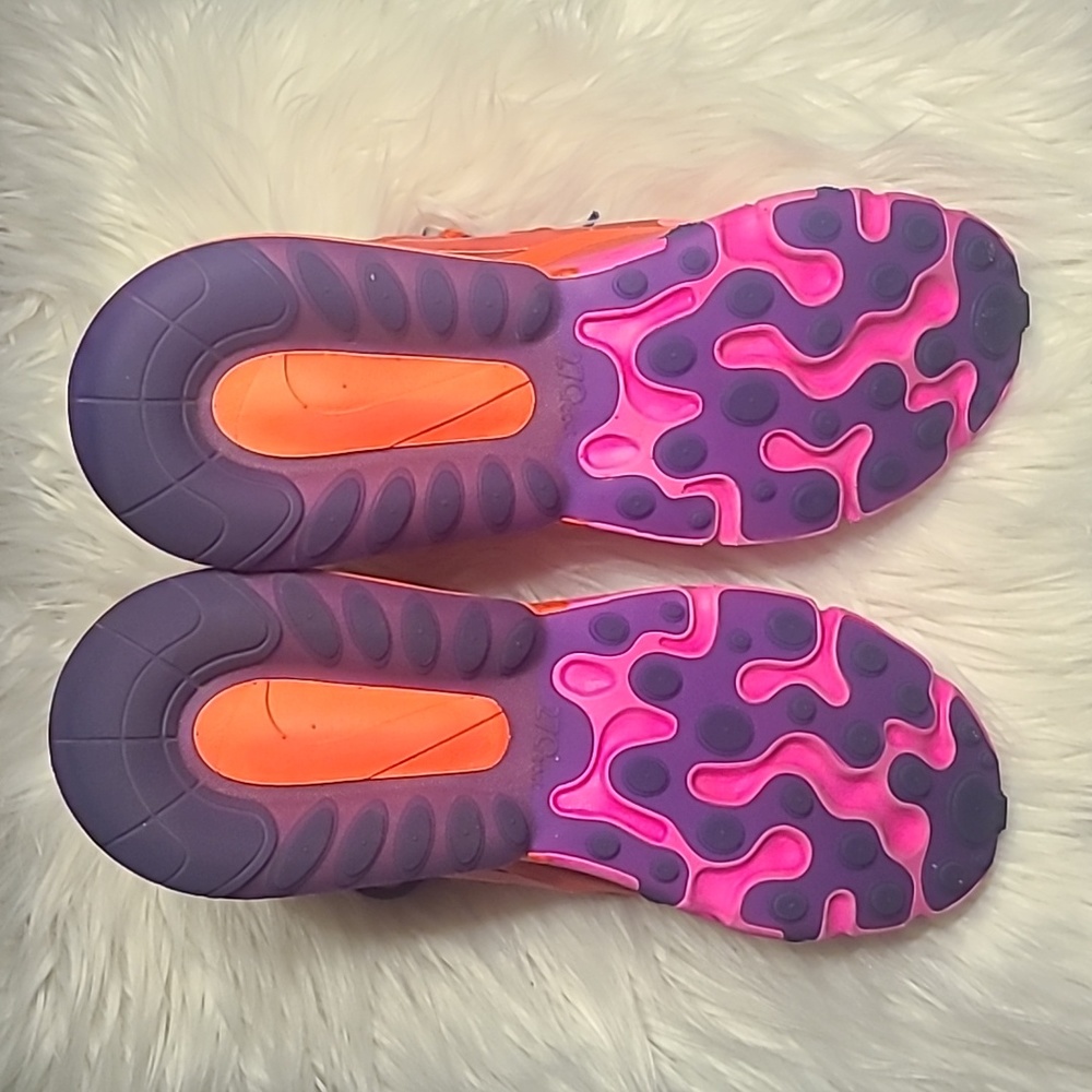Nike Pink and Orange Sneakers Lightweight Performance - Picture 2 of 16